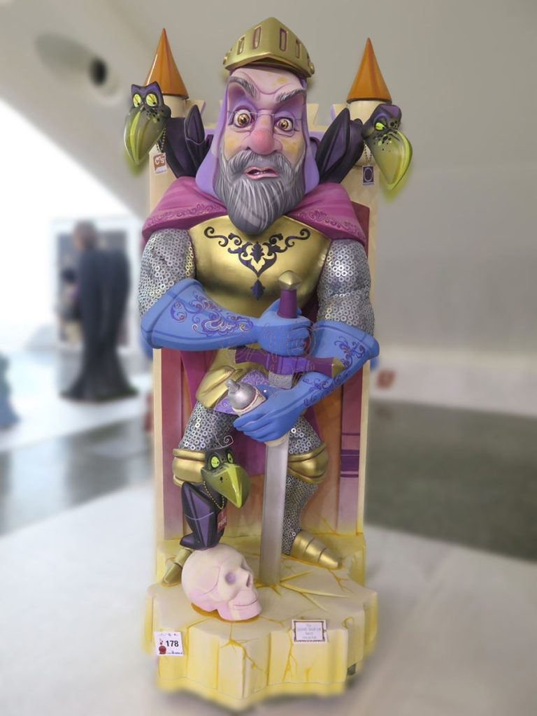 Año 2016, falla Islas Canarias, Trafalgar, Artista: Lorenzo Fandos Ayoro.