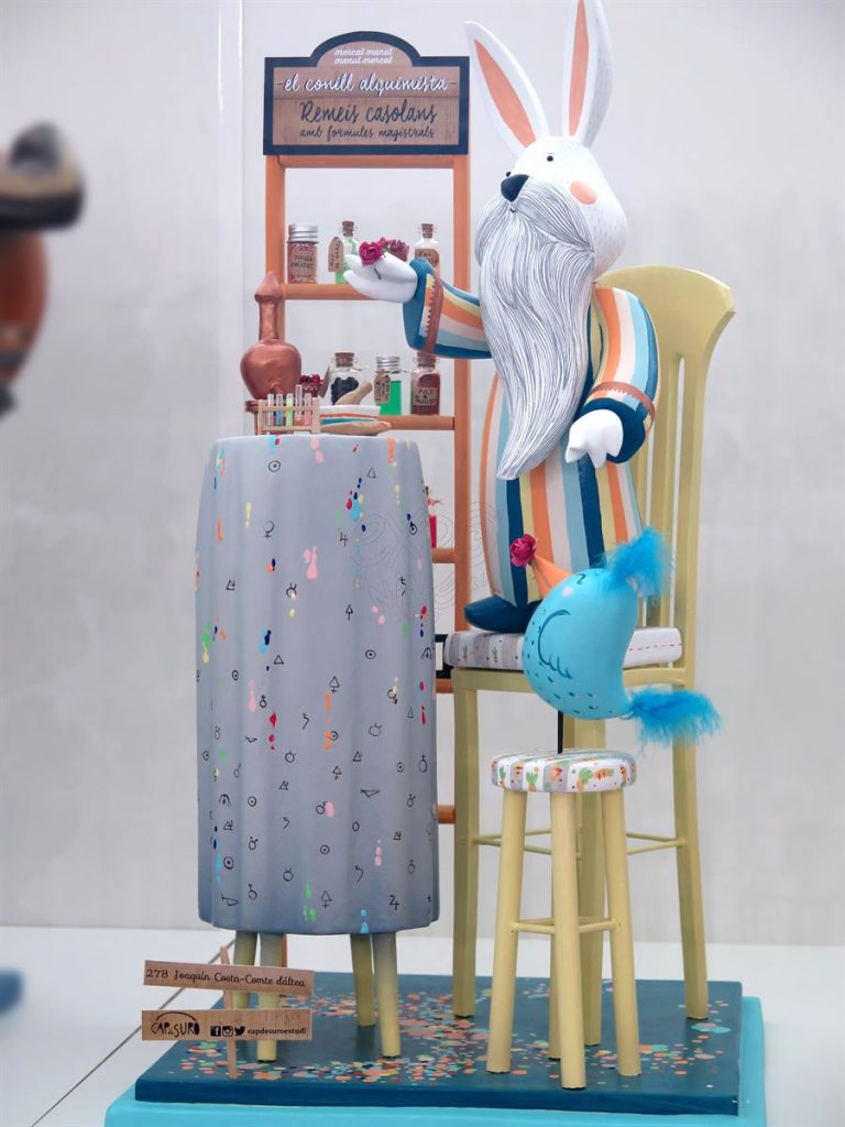 Año 2016, falla Joaquín Costa, Conde Altea, sección segunda Infantil, Artista: Cap de Suro.