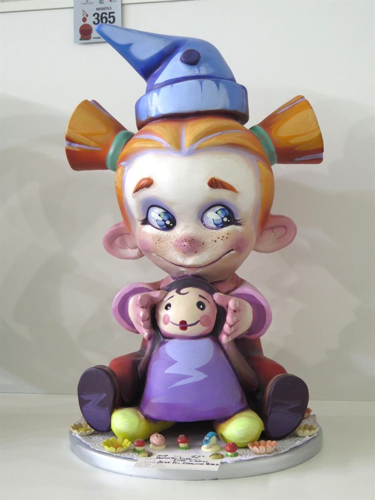 Año 2016, falla Maestro Lope, José Carsí, sección duodécima Infantil, Artista: José Francisco Espinosa Pérez.