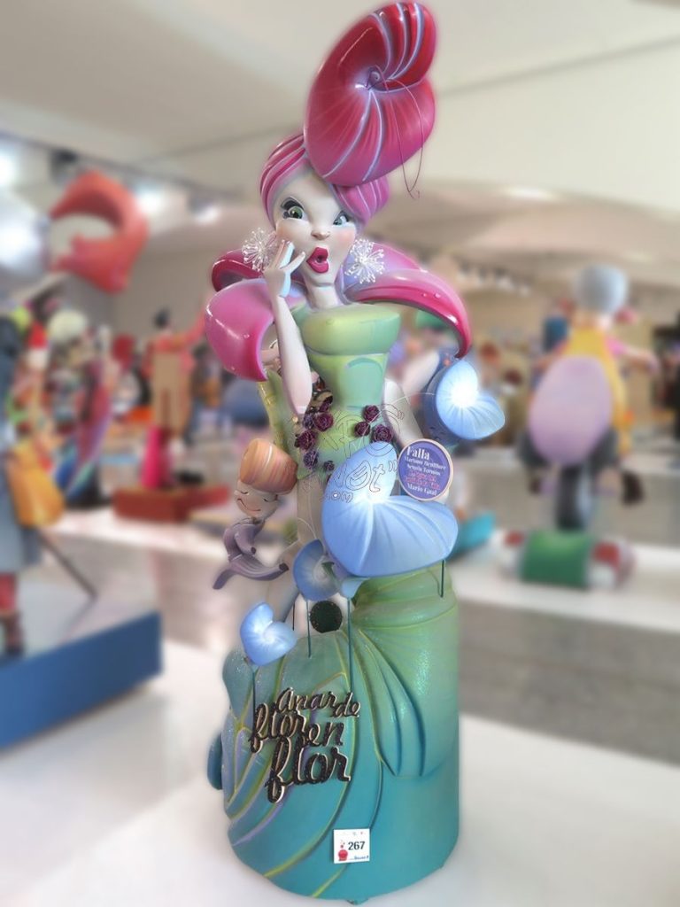 Año 2016, falla Mariano Benlliure, Acequia de Tormos, Artista: Mario Gual del Olmo.