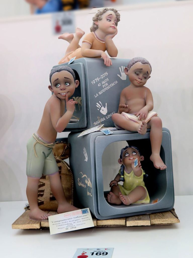 Año 2016, falla Mayor, Moraira, sección segunda Infantil, Artista: Pedro Rodríguez Marín.