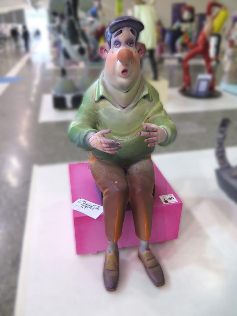 Año 2016, falla Menorca, Luis Bolinches, Artista: José Luis Pérez Ballester.