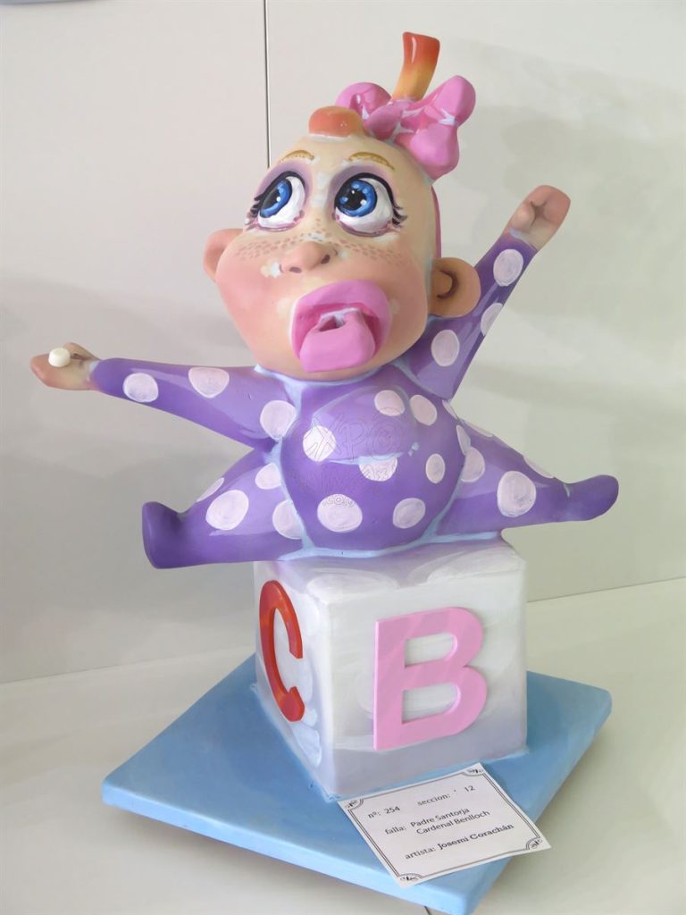 Año 2016, falla Padre Santonja, Cardenal Benlloch, sección duodécima Infantil, Artista: José Miguel Corachán Lagunas.