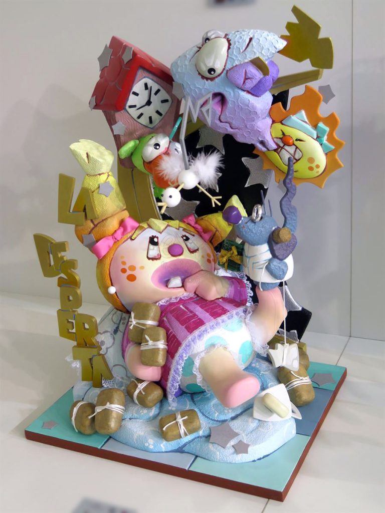 Año 2016, falla Pelayo, Matemático Marzal, sección décima Infantil, Artista: Francisco Gisbert Picó.