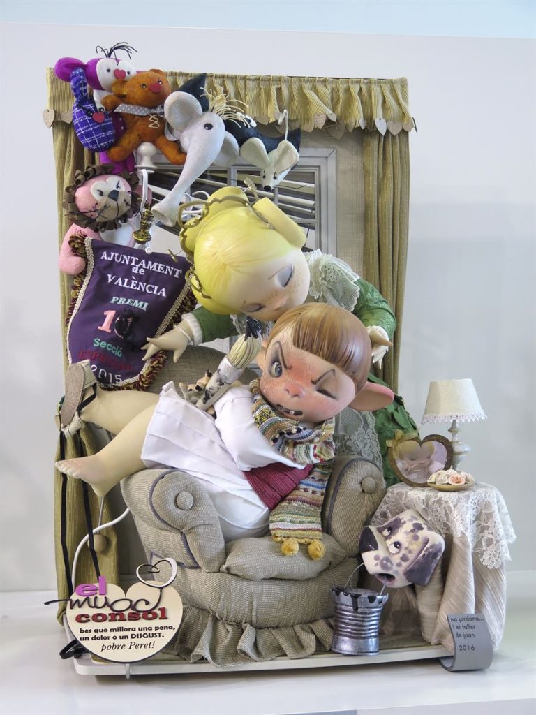 Año 2016, falla Plaza de Na Jordana, sección especial Infantil, Artista: Joan Blanch
