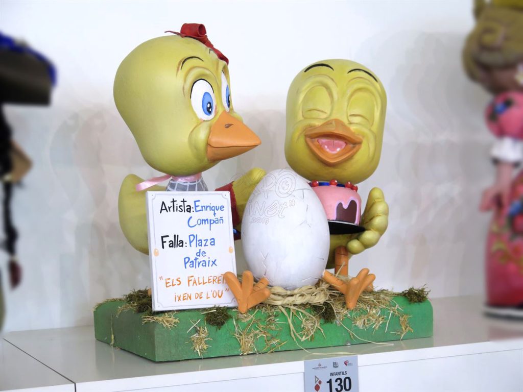 Año 2016, falla Plaza de Patraix, sección sexta Infantil, Artista: Enrique Compañ.