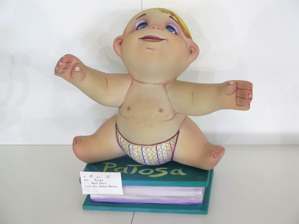 Año 2016, falla Plaza de Sant Bult, sección duodécima Infantil, Artista: José Jarauta Navajas “Pepo”.
