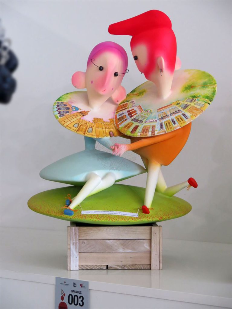 Año 2016, falla Plaza Doctor Collado, sección sexta Infantil, Artista: Ricardo Balanzá Martínez.