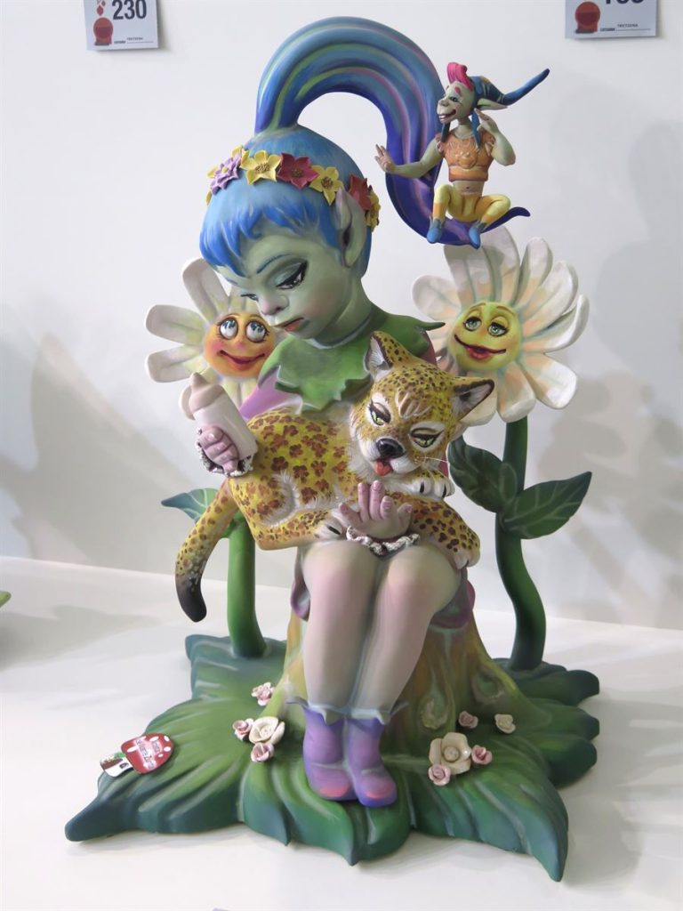 Año 2016, falla Poeta Asins, Alegret, Puzol «Els Jovenils», sección decimotercera infantil, Artista: José Vicente Zurita.
