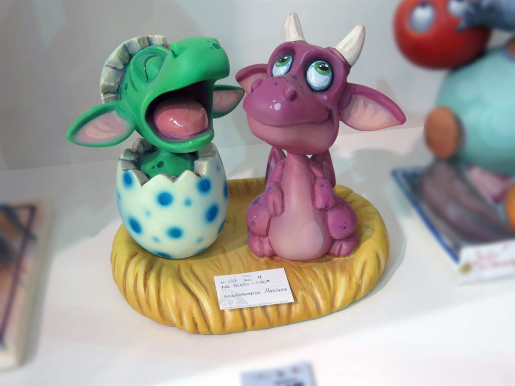 Año 2016, falla Quart, Turia, sección novena Infantil, Artista: Fernando Martínez.