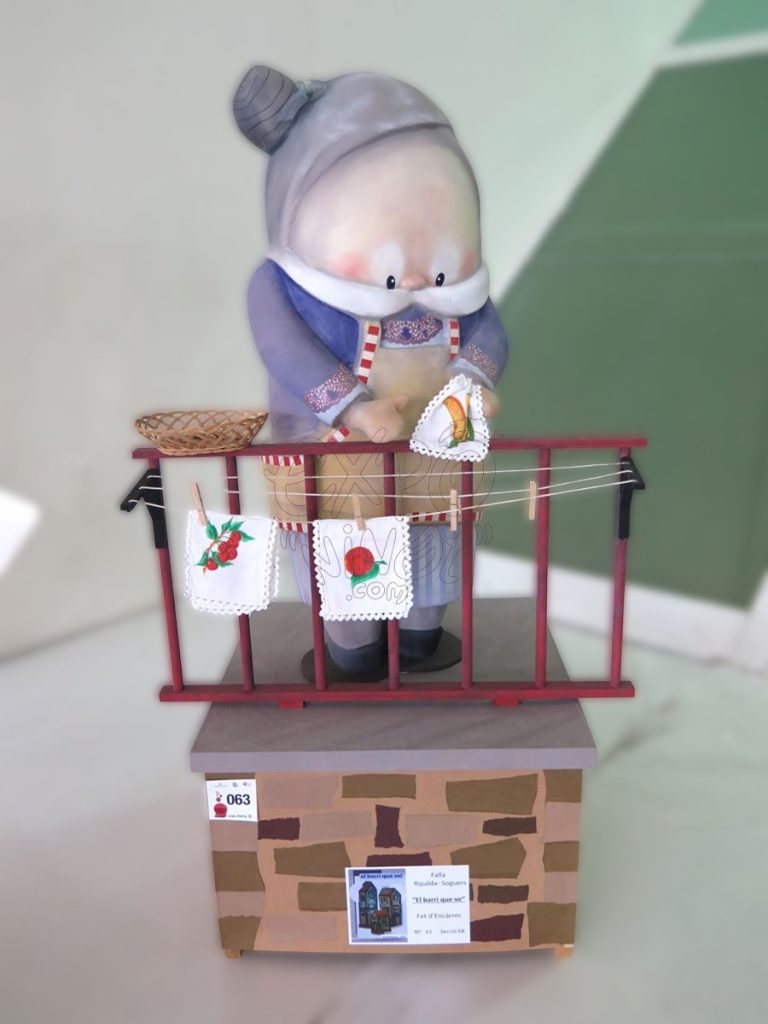 Año 2016, falla Ripalda, Sogueros, Artista: Fet d´Encàrrec.