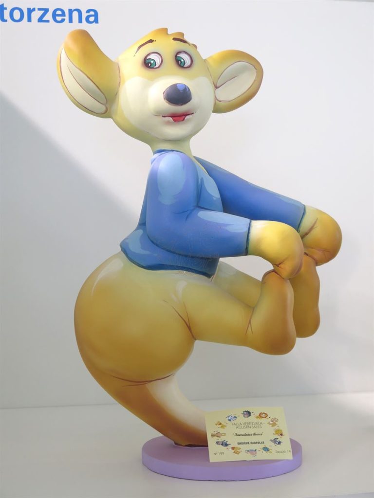 Año 2016, falla Venezuela, Agustín Sales, sección decimocuarta Infantil, Artista: Enrique Cardells Martínez.
