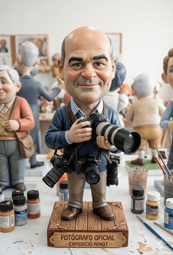 Ninot de German como fotógrafo de ExpoNinot.com